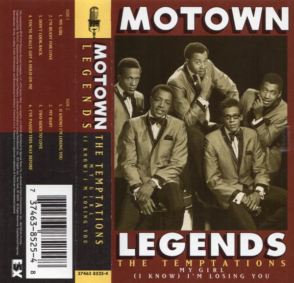 The Temptations – (I Know) I'M Losing You vinyl cover art