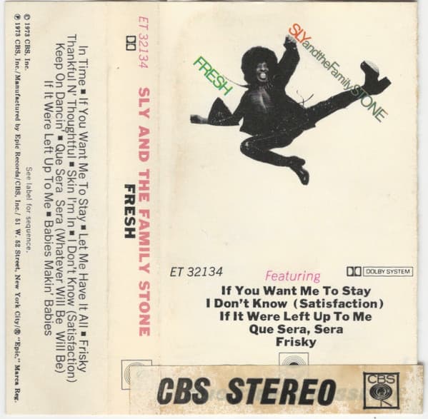 Sly & The Family Stone – Fresh vinyl cover art