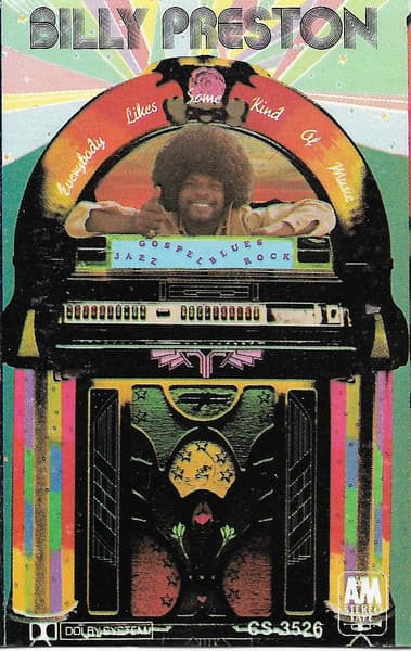 Billy Preston – Everybody Likes Some Kind Of Music vinyl cover art