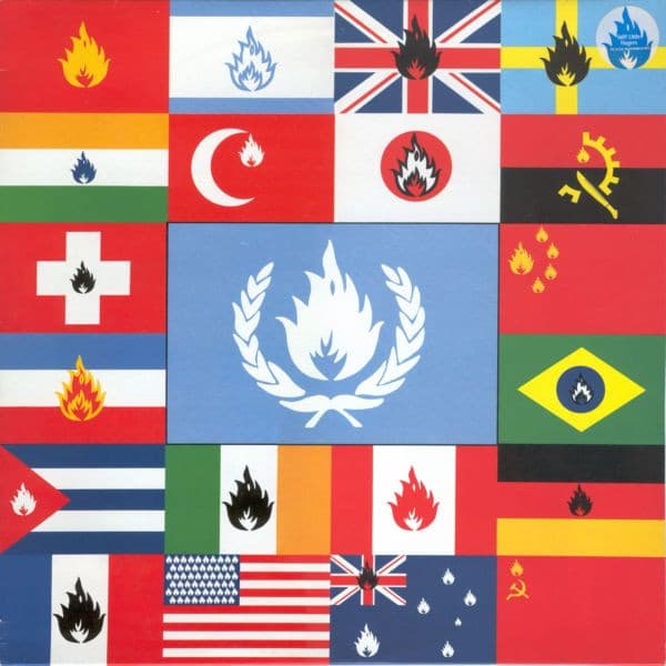 Stiff Little Fingers – Flags & Emblems vinyl cover art