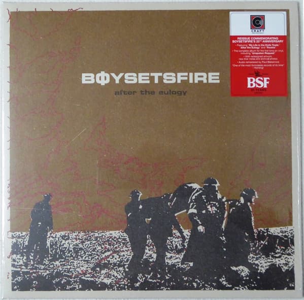 Boysetsfire – After The Eulogy vinyl cover art