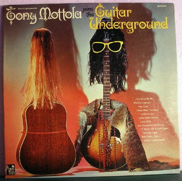 Guitar Underground Tony Mottola – Tony Mottola Joins The Guitar Underground vinyl cover art