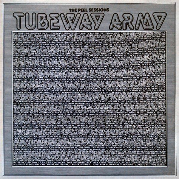 Tubeway Army – Synth-Pop - The Peel Sessions vinyl cover art