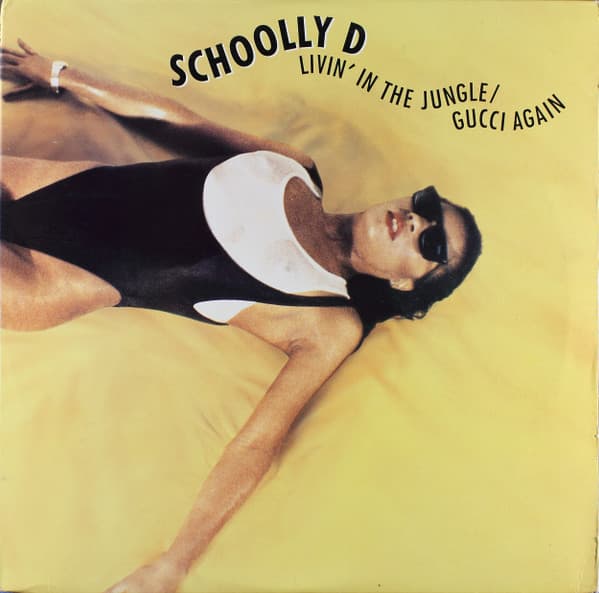 Schoolly D – Gucci Again vinyl cover art
