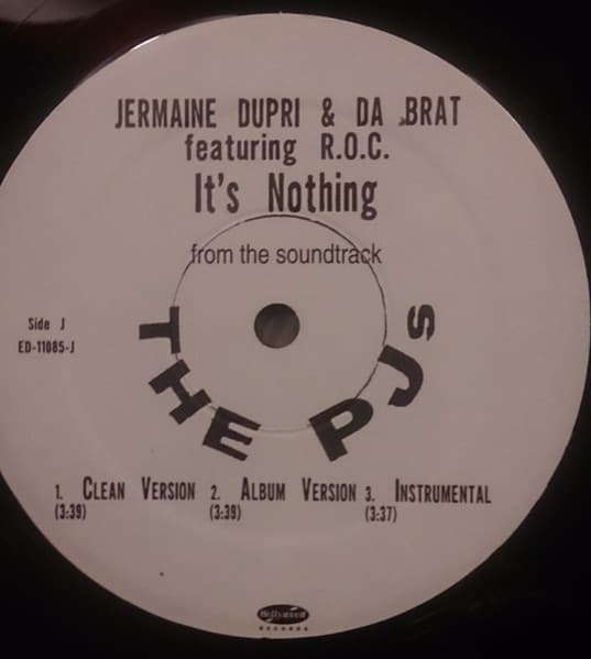 Jermaine Dupri, Da Brat, R.O.C., O (6) – Rapid Fire vinyl cover art