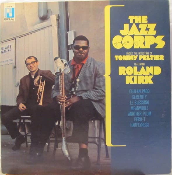 The Jazz Corps, Tommy Peltier, Roland Kirk – The Jazz Corps vinyl cover art