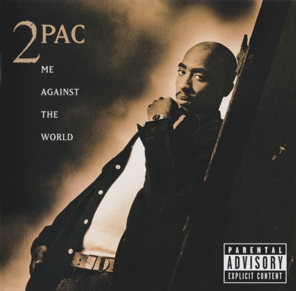 2pac – Me Against The World vinyl cover art