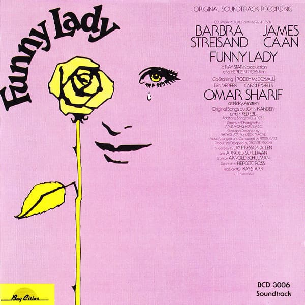 Barbra Streisand – Funny Lady (Original Soundtrack Recording) vinyl cover art