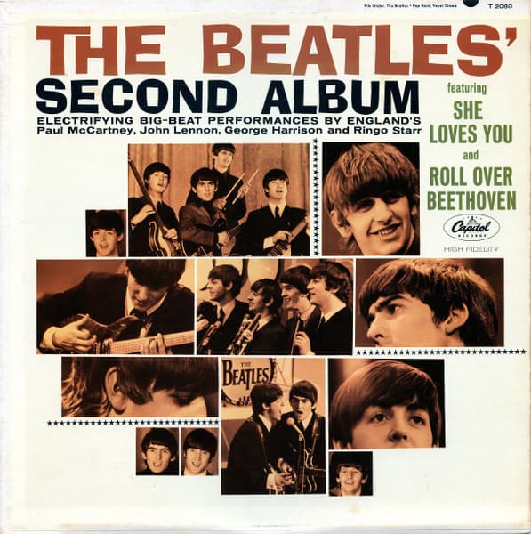 The Beatles – The Beatles' Second Album vinyl cover art