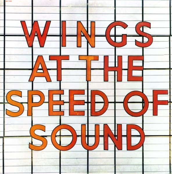 Wings (2) – Wings At The Speed Of Sound vinyl cover art