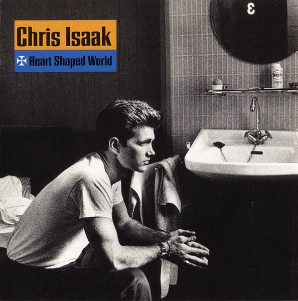 Chris Isaak – Heart Shaped World vinyl cover art