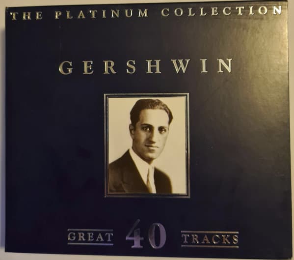 George Gershwin – Gershwin - The Platinum Collection vinyl cover art
