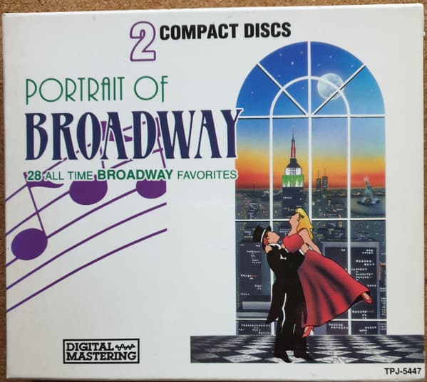 Portrait Of Broadway 28 All Time Broadway Favorites cover art