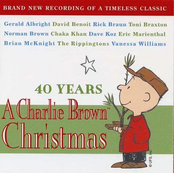 Various Artists – 40 Years A Charlie Brown™ Christmas vinyl cover art