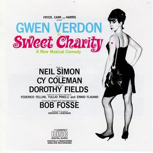 "Sweet Charity" Original Broadway Cast, Cy Coleman, Dorothy Fields, Gwen Verdon – Sweet Charity (A New Musical Comedy) vinyl cover art