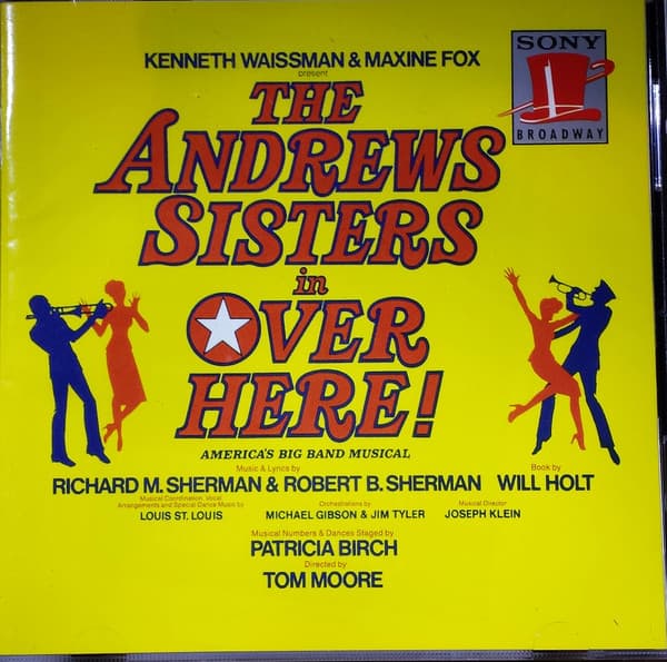 The Andrews Sisters – Over Here! vinyl cover art