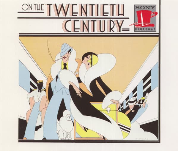 "On The Twentieth Century" Broadway Cast – On The Twentieth Century vinyl cover art