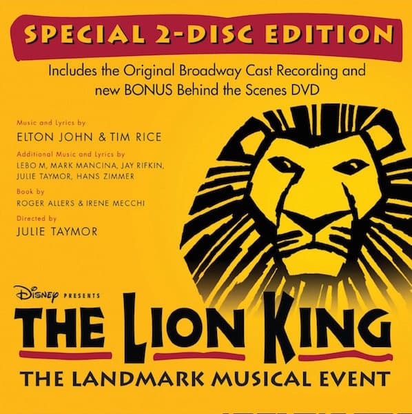 The Lion King - Original Broadway Cast Recording