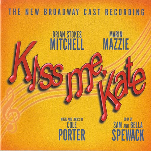 Cole Porter, Brian Mitchell (2), Marin Mazzie – Kiss Me, Kate (The New Broadway Cast Recording) vinyl cover art