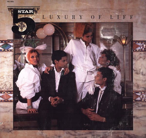 Five Star – Downtempo - Luxury Of Life vinyl cover art