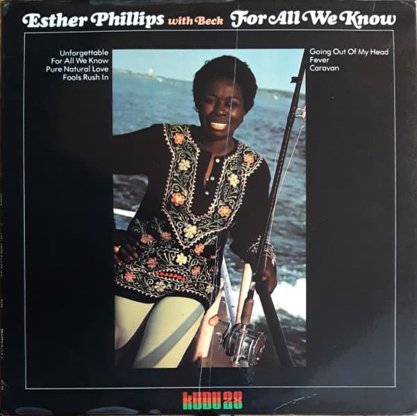 Joe Beck Esther Phillips – For All We Know vinyl cover art