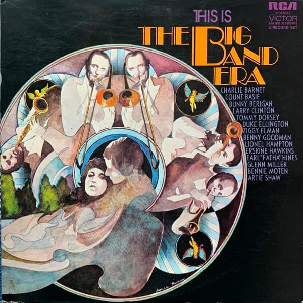 Various Artists – This Is The Big Band Era vinyl cover art
