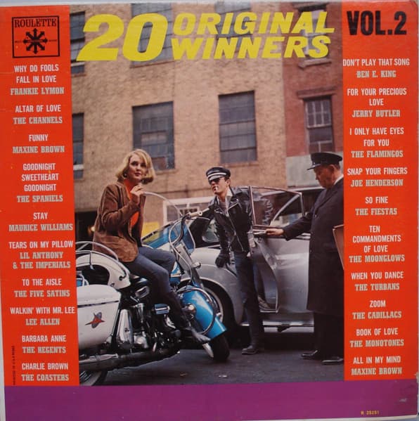 Various Artists – 20 Original Winners - Vol. 2 vinyl cover art