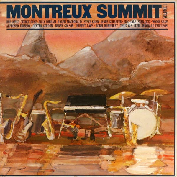 Various Artists – Montreux Summit, Volume 1 vinyl cover art