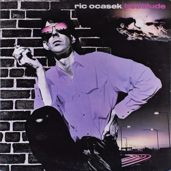 Ric Ocasek – Beatitude vinyl cover art