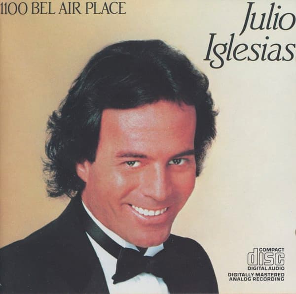 Julio Iglesias – 1100 Bel Air Place vinyl cover art