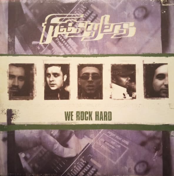 Freestylers – Breakbeat - We Rock Hard vinyl cover art