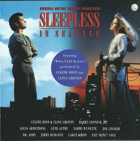 Various Artists – Sleepless In Seattle (Original Motion Picture Soundtrack) vinyl cover art