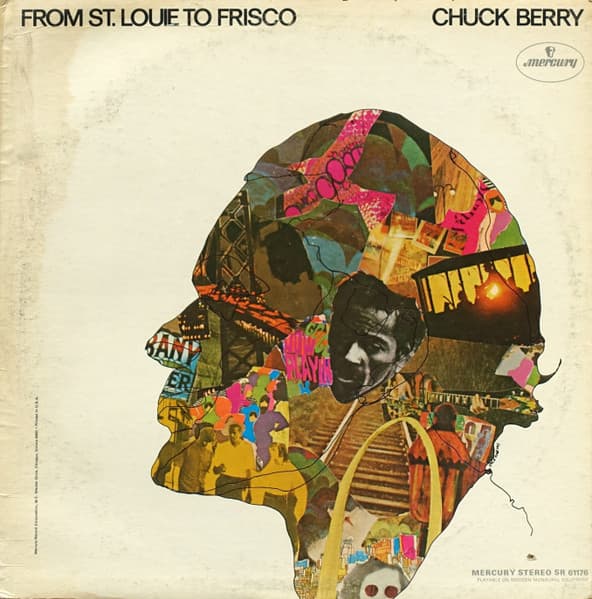 Chuck Berry – From St Louie To Frisco vinyl cover art