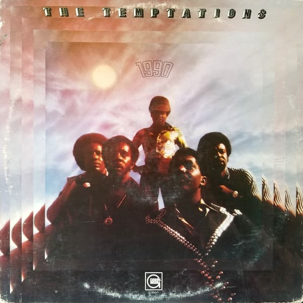 The Temptations – 1990 vinyl cover art