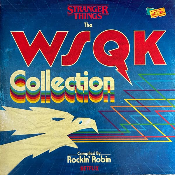 Various Artists – Stranger Things: The Wsqk Collection vinyl cover art