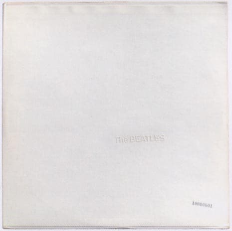 The Beatles – The Beatles vinyl cover art