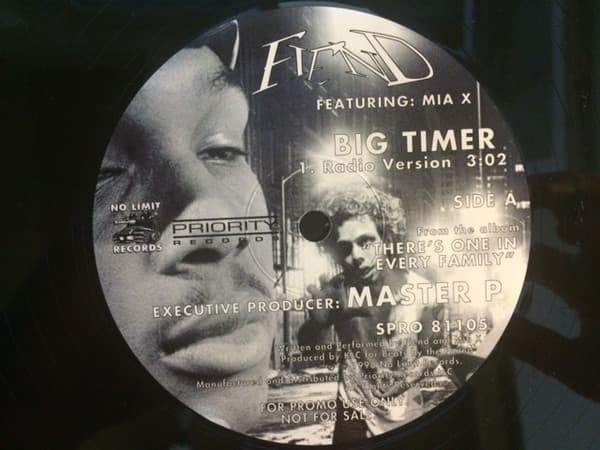 Mia X Fiend (2) – Big Timer vinyl cover art