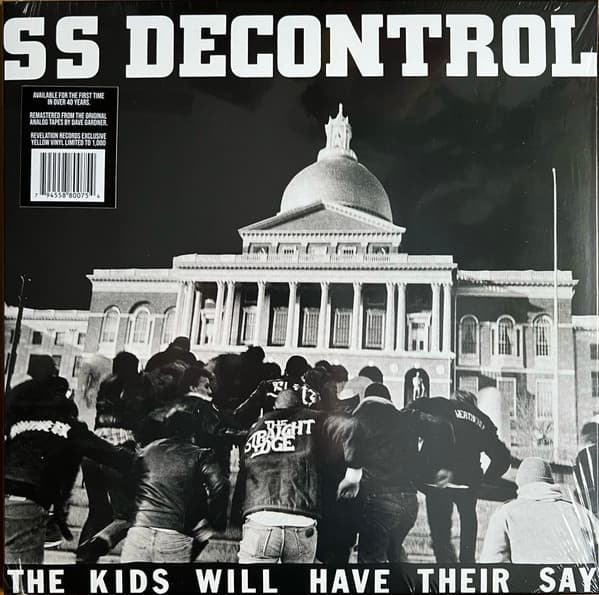 Ssd – The Kids Will Have Their Say vinyl cover art