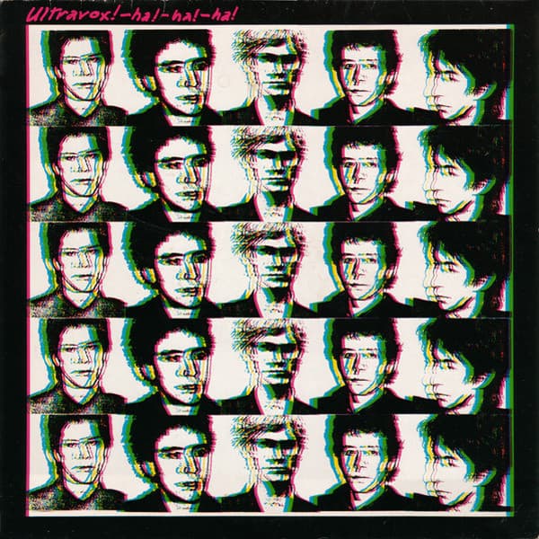 Ultravox – Ha!-Ha!-Ha! vinyl cover art
