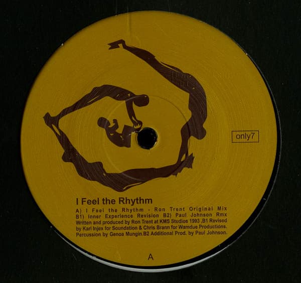 Ron Trent – House - I Feel The Rhythm vinyl cover art