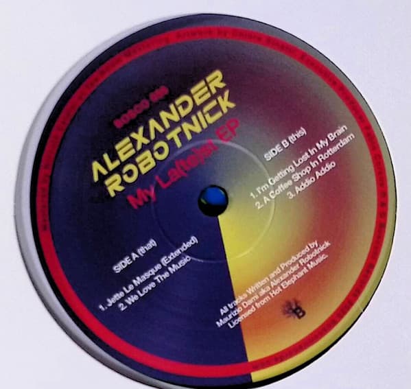 Alexander Robotnick – Italo-Disco - My La(Te)St Ep vinyl cover art