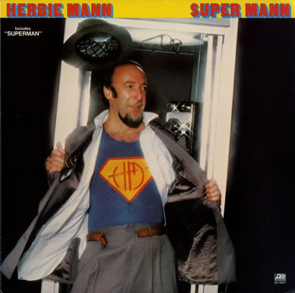 Herbie Mann – Super Mann vinyl cover art