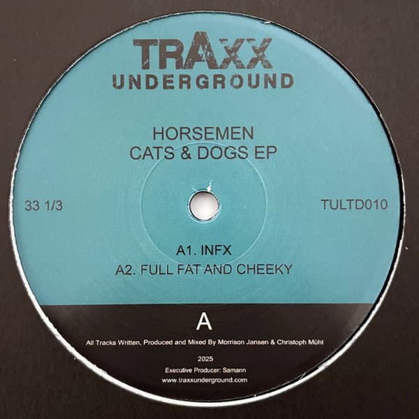 Horsemen (3) – Deep House - Cats & Dogs Ep vinyl cover art