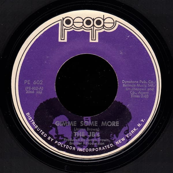The J.B.'S – Gimme Some More vinyl cover art