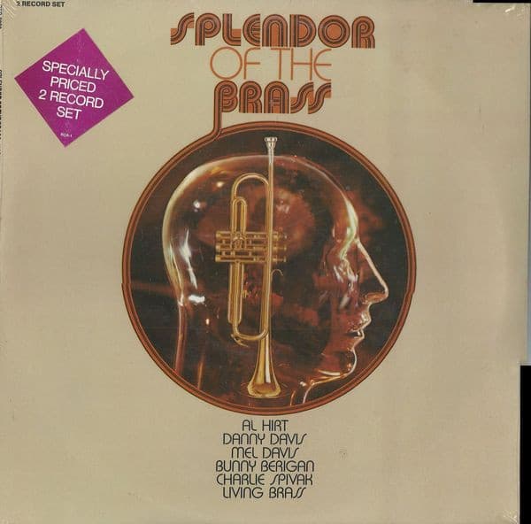 The London Gabrieli Brass Ensemble – Splendor Of The Brass vinyl cover art