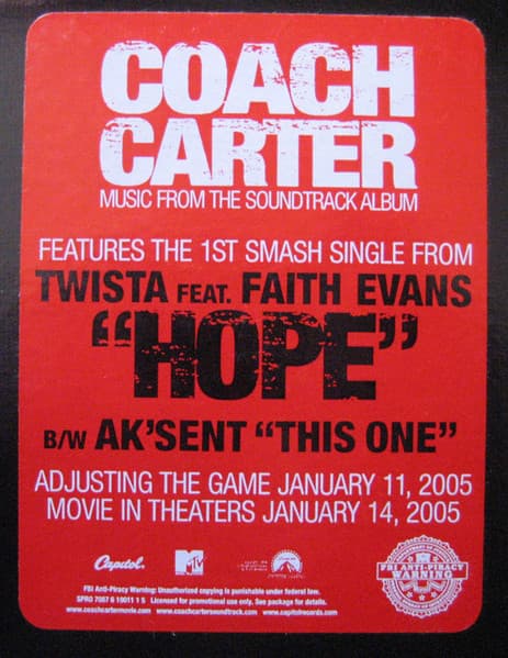 Twista, Faith Evans, Ak'Sent – This One vinyl cover art