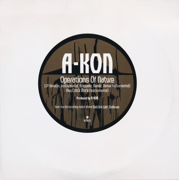 Akon – Operations Of Nature vinyl cover art