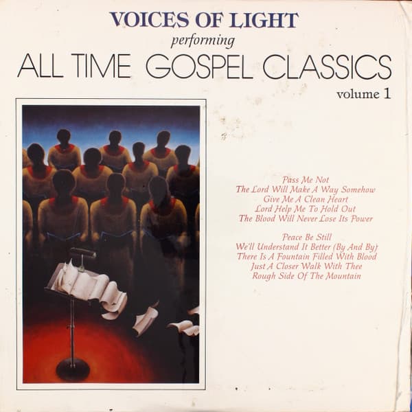 The Voices Of Light – All Time Gospel Classics Volume 1 vinyl cover art