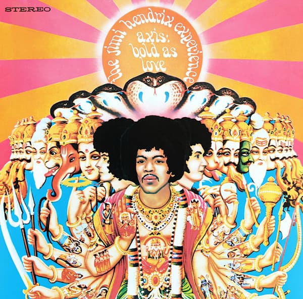 The Jimi Hendrix Experience – Axis: Bold As Love vinyl cover art