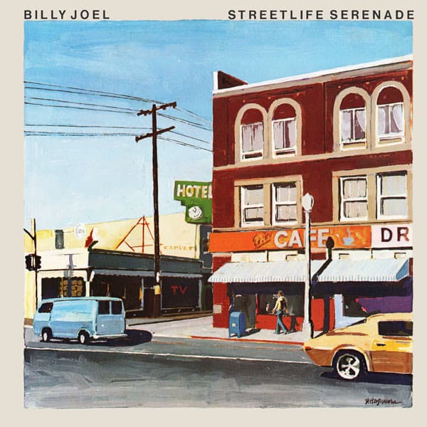 Billy Joel – Streetlife Serenade vinyl cover art